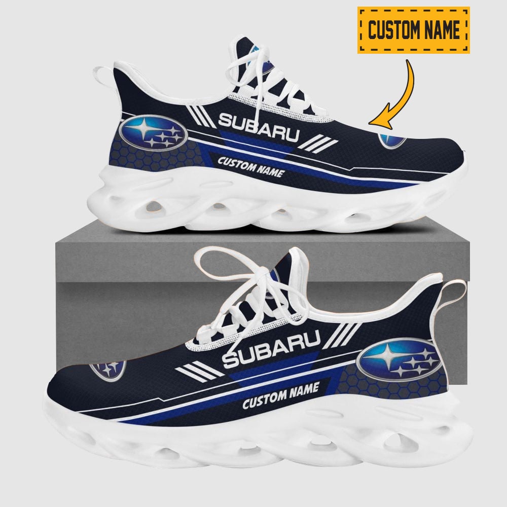 Personalized Name Mercedes Max Soul Sneakers | Hexagon Pattern