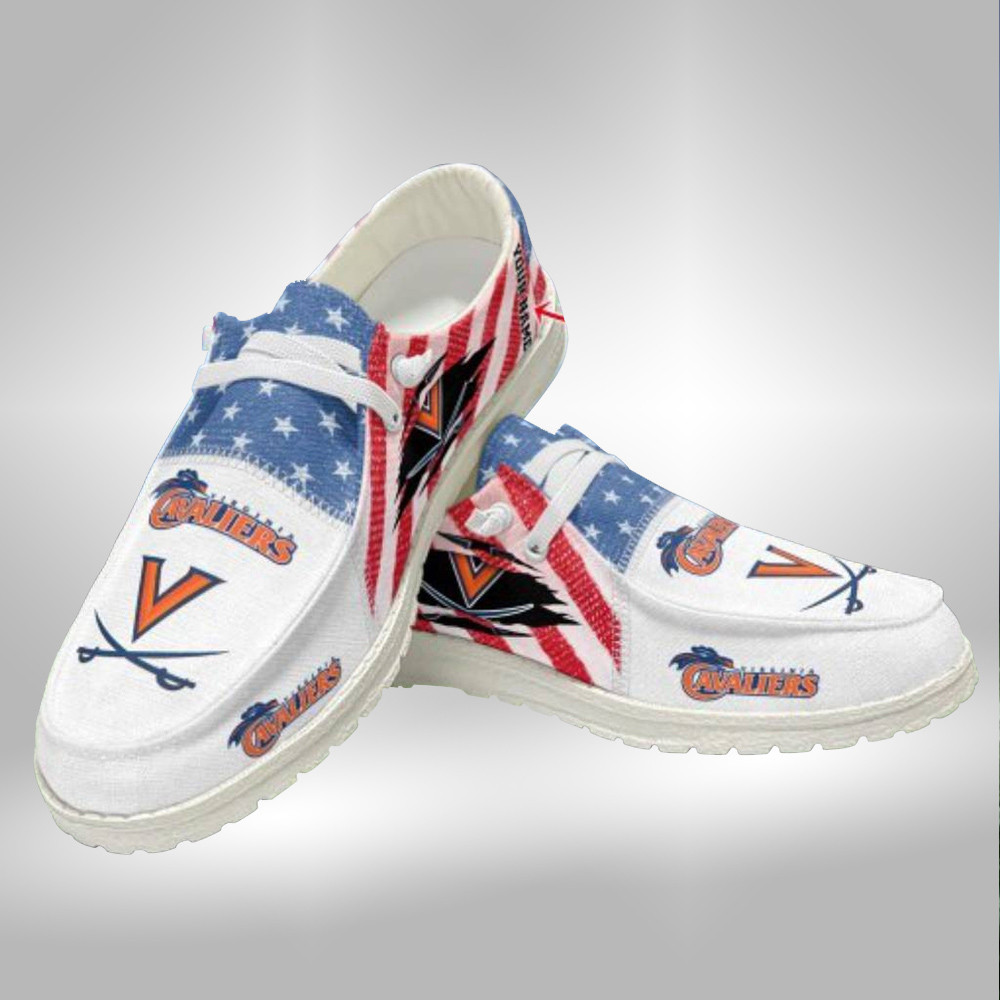 Custom Name Appalachian State Mountaineers Hey Dude Shoes