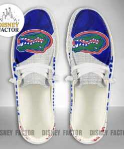 Florida Gators Custom Name Hey Dude Shoes Sneakers V7