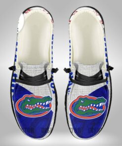 Florida Gators Custom Name Hey Dude Shoes Sneakers V7