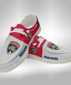 Florida Panthers Custom Name Hey Dude Shoes V2