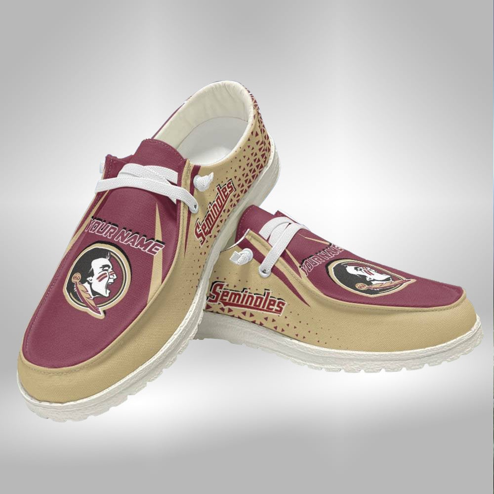 Miami Hurricanes Customized Hey Dude Shoes V3