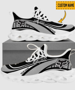 Fox Racing Wave Line Logo Design Clunky Sneakers | Custom Name