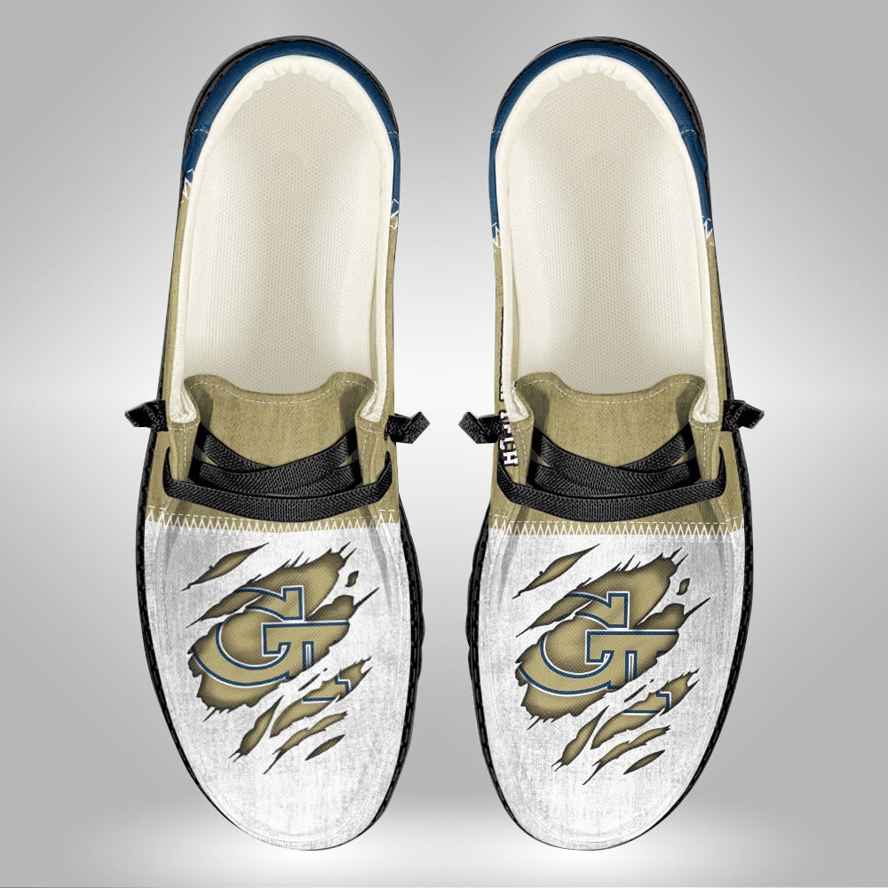 Custom Name Wv Mountaineers Hey Dude Shoes – Personalized Team Footwear V3