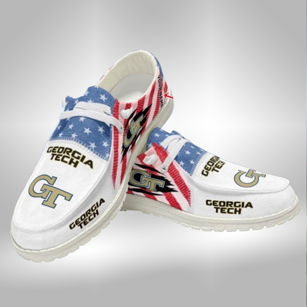 Custom Name Air Force Falcons Hey Dude Shoes Sneakers