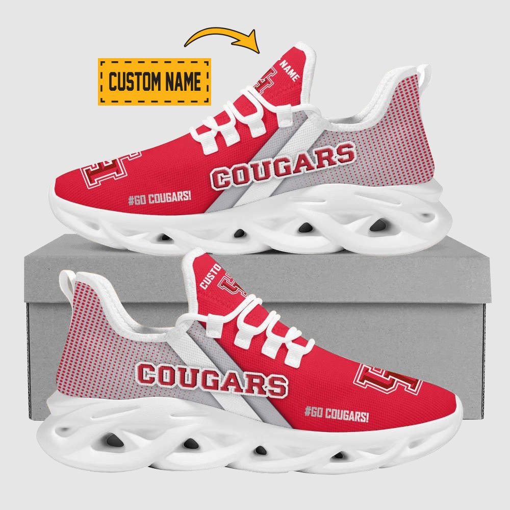 Custom Name Ferrari Flying Brand Logo Mix Colors Max Soul Shoes