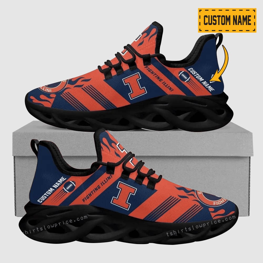 Customized Name Nissan Flying Logo Colorful Max Soul Shoes