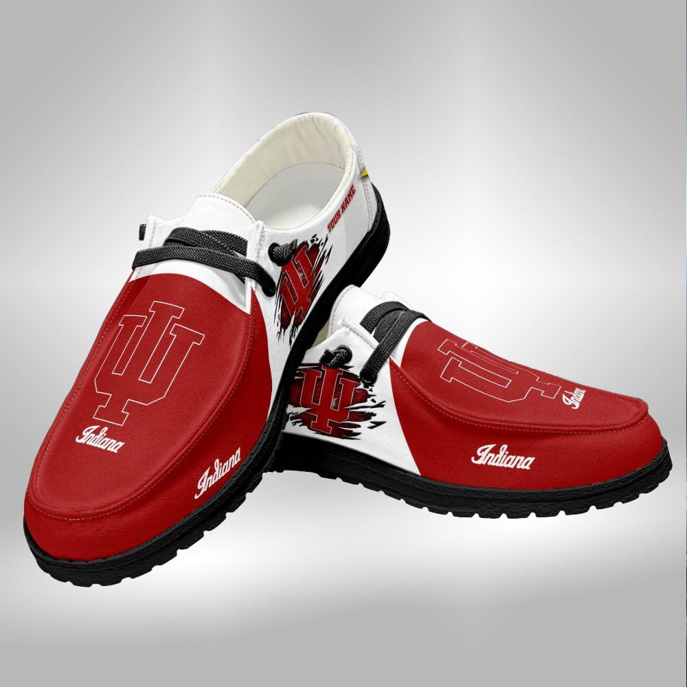 Customized Cornell Big Red Hey Dude Shoes V2