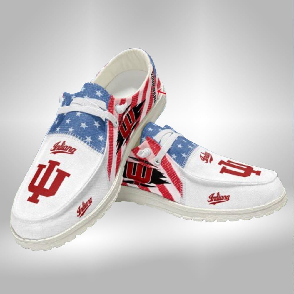 Custom Name Boston College Eagles Hey Dude Shoes Sneakers