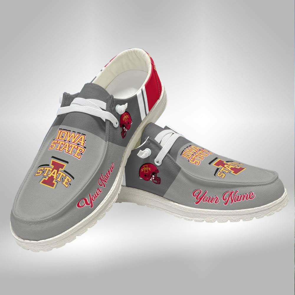 Custom Name Arizona Wildcats Hey Dude Shoes Sneakers V4