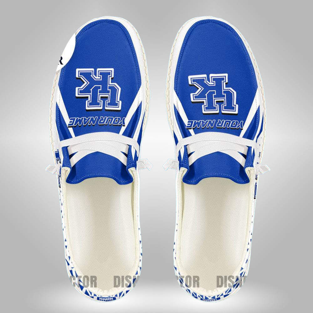 Custom Name North Carolina Tar Heels Hey Dude Shoes Sneakers