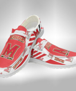 Maryland Terrapins Hey Dude Shoes With Custom Name V4