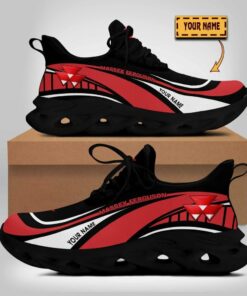 Massey Ferguson Wave Line Logo Design Clunky Sneakers | Custom Name