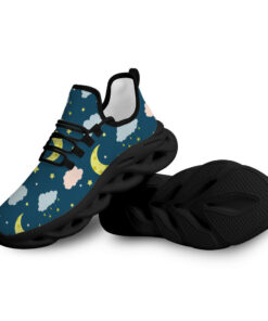 Max Soul Shoes | Beautiful Night Sky Design With Cloud And Star Pattern