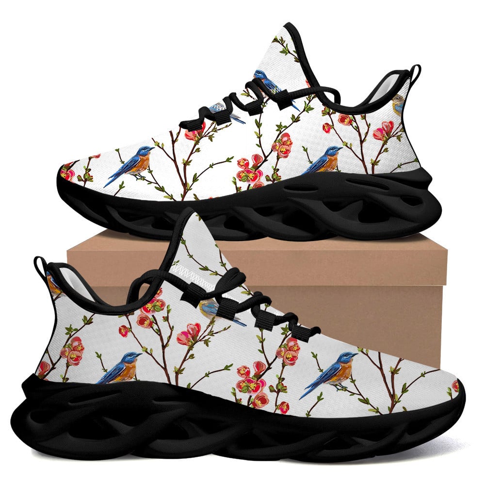 Black And Red Cherry Berries Holly Leaves On Gray Background Max Soul Shoes