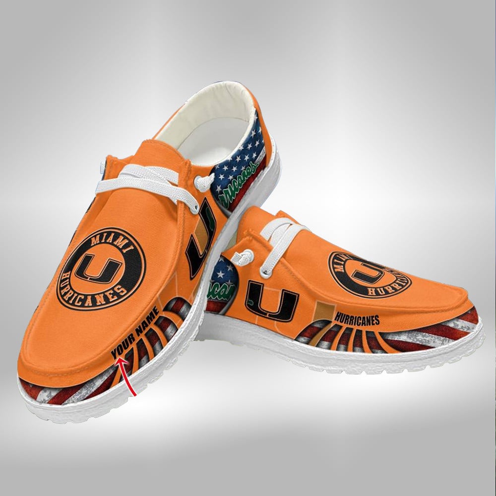 Custom Name Memphis Tigers Hey Dude Shoes Sneakers V5