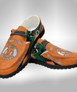 Miami Hurricanes Customized Hey Dude Shoes