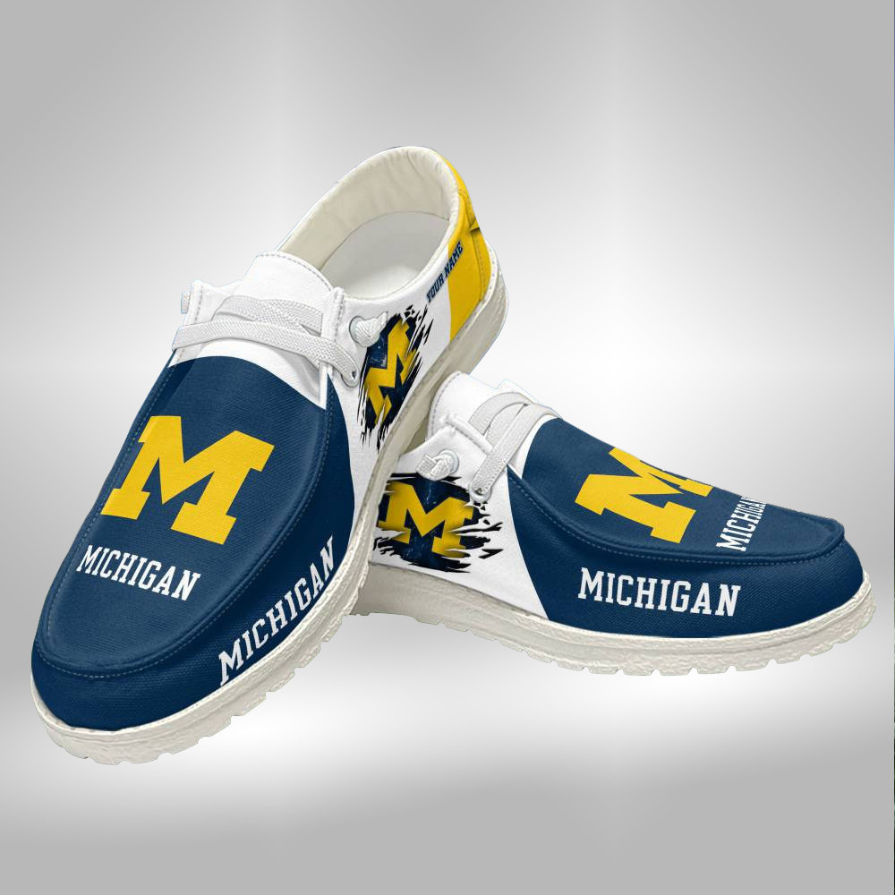 Custom Pittsburgh Panthers Name Hey Dude Shoes Sneakers V2