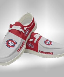 Montreal Canadiens Custom Name Hey Dude Shoes