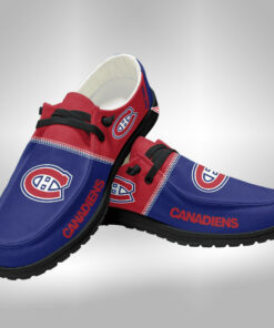 Montreal Canadiens Custom Name Hey Dude Shoes V2