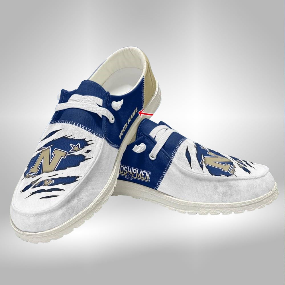 Custom Name Auburn Tigers Hey Dude Shoes Sneakers V8