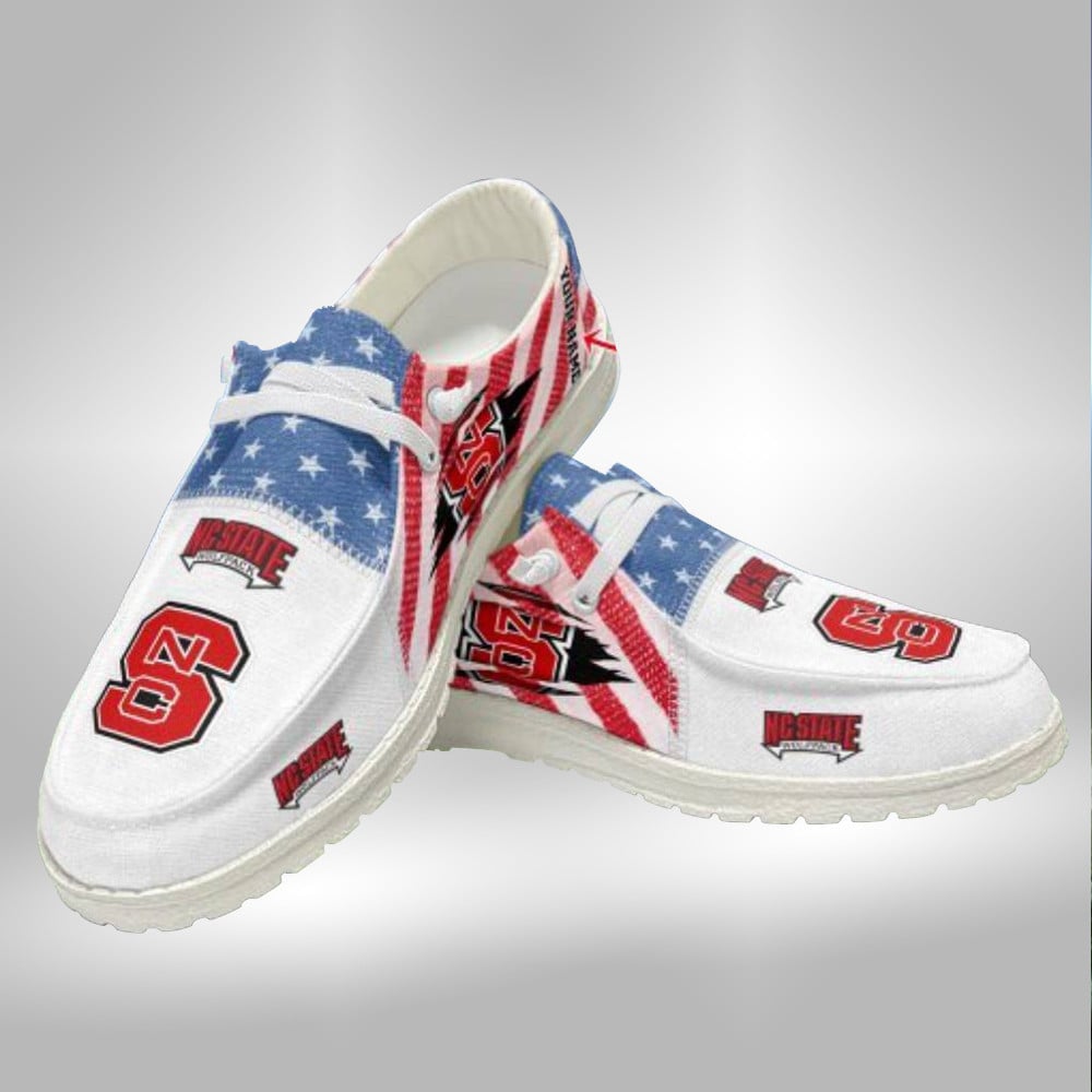 Custom Name Oklahoma Sooners Hey Dude Shoes Sneakers V2