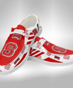 Nc State Wolfpack Hey Dude Shoes With Custom Name V3