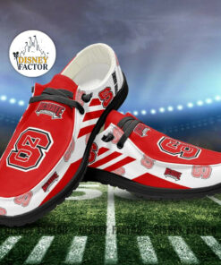 Nc State Wolfpack Hey Dude Shoes With Custom Name V3