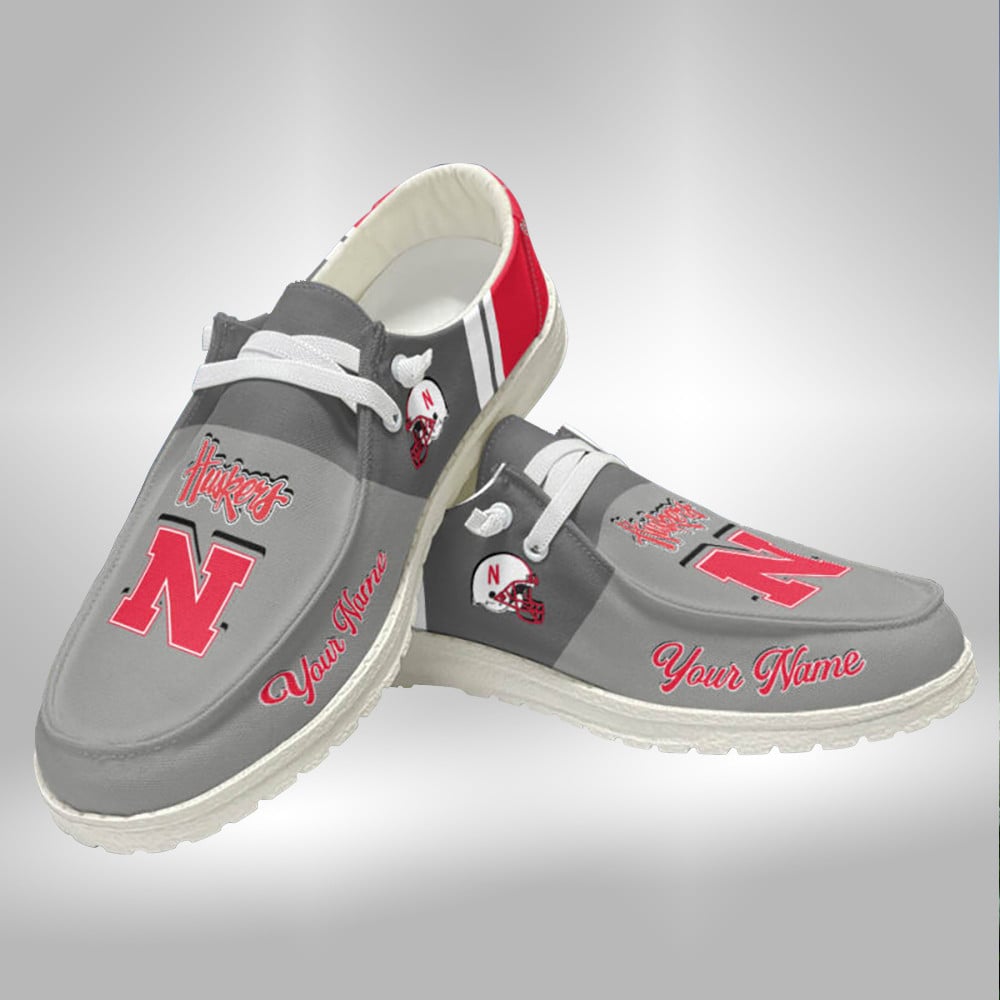 Custom Name North Carolina Tar Heels Hey Dude Shoes – Personalized Design