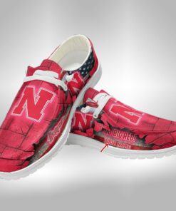 Nebraska Cornhuskers Customized Hey Dude Shoes V3