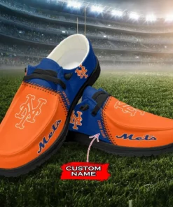 New York Mets Hey Dude Shoes