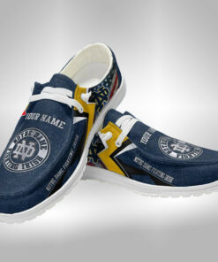 Notre Dame Fighting Irish Customized Hey Dude Shoes V2