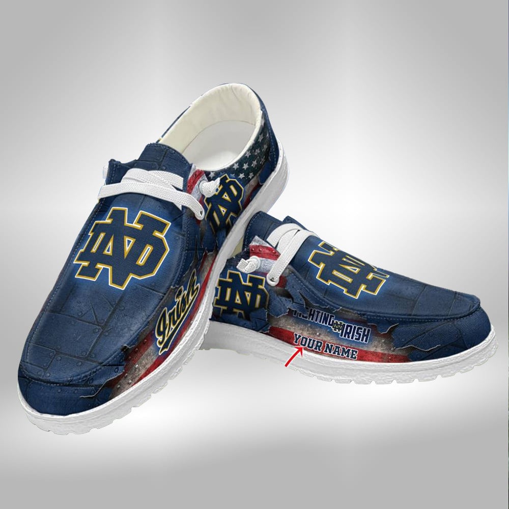 Custom Pittsburgh Panthers Name Hey Dude Shoes Sneakers V11