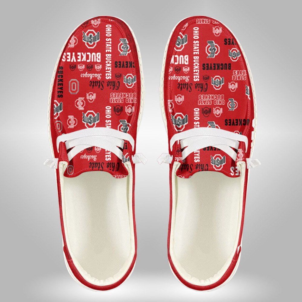 Custom Name Oklahoma Sooners Hey Dude Shoes Sneakers V2