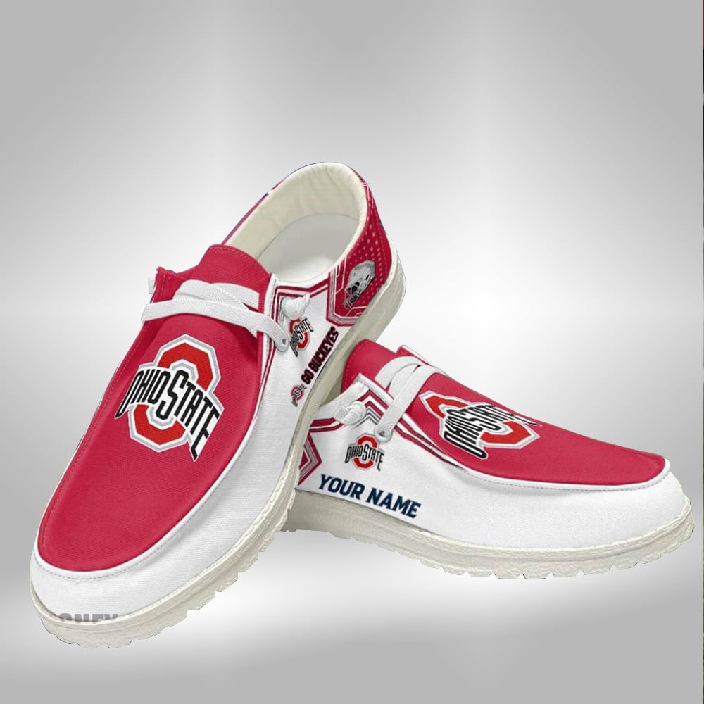 Custom Name Nebraska Cornhuskers Hey Dude Shoes Sneakers V5