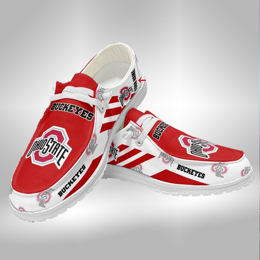 Nc State Wolfpack Hey Dude Shoes With Custom Name V3