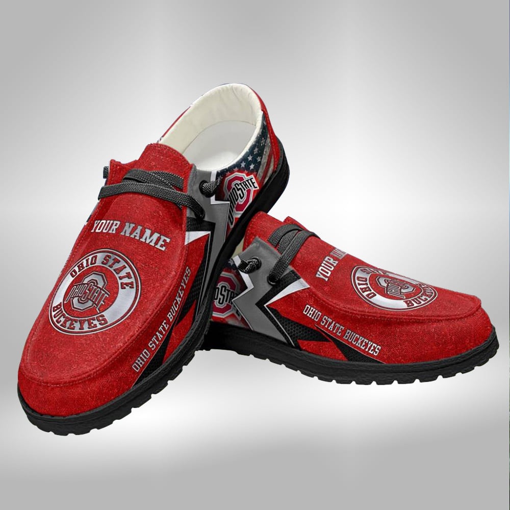 Custom Old Dominion Monarchs Hey Dude Shoes – Personalized Name