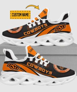 Oklahoma State Cowboys Max Soul Shoes | Personalized Name Sport Sneakers