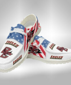 Personalized Boston College Hey Dude Shoes V2