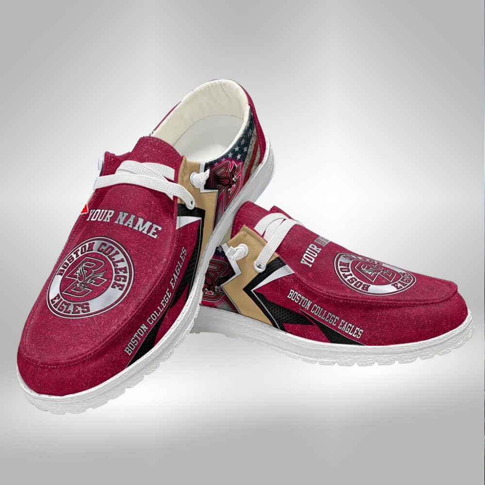 Custom Arkansas Razorbacks Name Hey Dude Shoes Sneakers V4