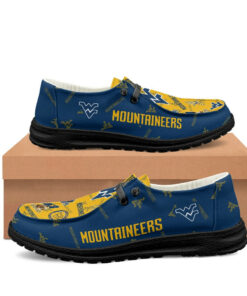 Personalized West Virginia Mountaineers Hey Dude Shoes