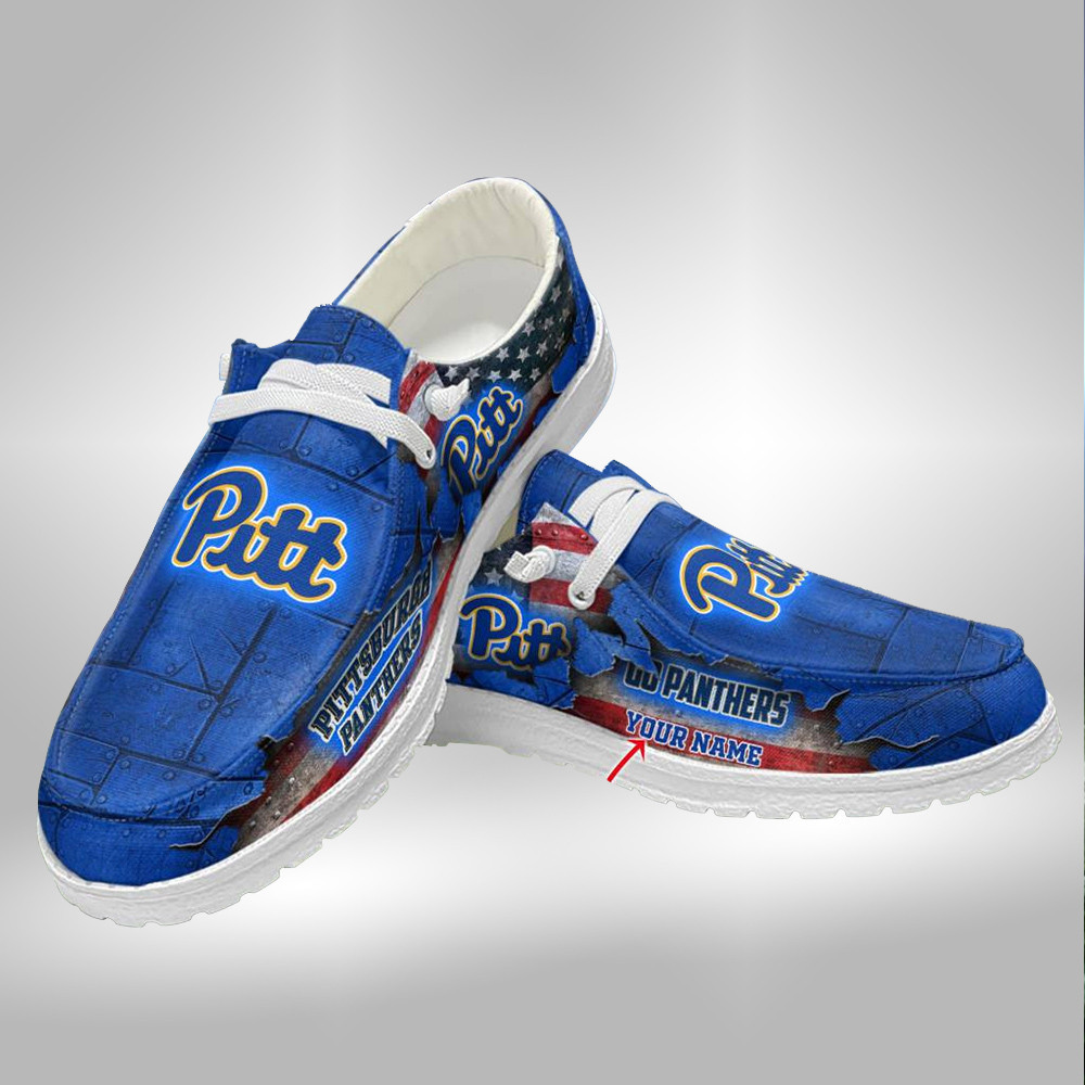 Custom Name Ole Miss Rebels Hey Dude Shoes Sneakers V9