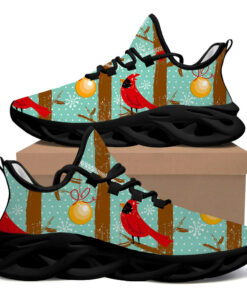 Red Cardinal Bird And Ball Max Soul Shoes