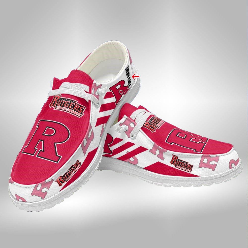 Custom Name North Carolina State Wolfpack Hey Dude Shoes Sneakers V2