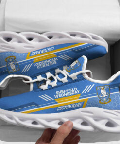 Sheffield Wednesday Max Soul Personalized Name Sport Sneakers