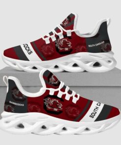 South Carolina Gamecocks Garnet White Max Soul Shoes