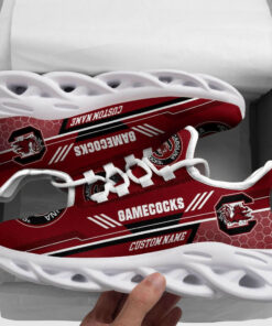 South Carolina Gamecocks Max Soul Shoes | Personalized Name Sport Sneakers