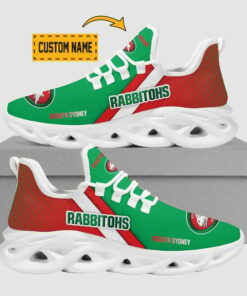 South Sydney Rabbitohs Max Soul Personalized Name Sport Sneakers | Customized Shoes