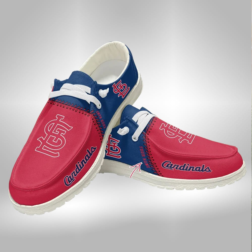 Wisconsin Badgers Custom Name Hey Dude Shoes