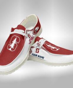 Stanford Cardinal Custom Name Hey Dude Shoes Sneakers